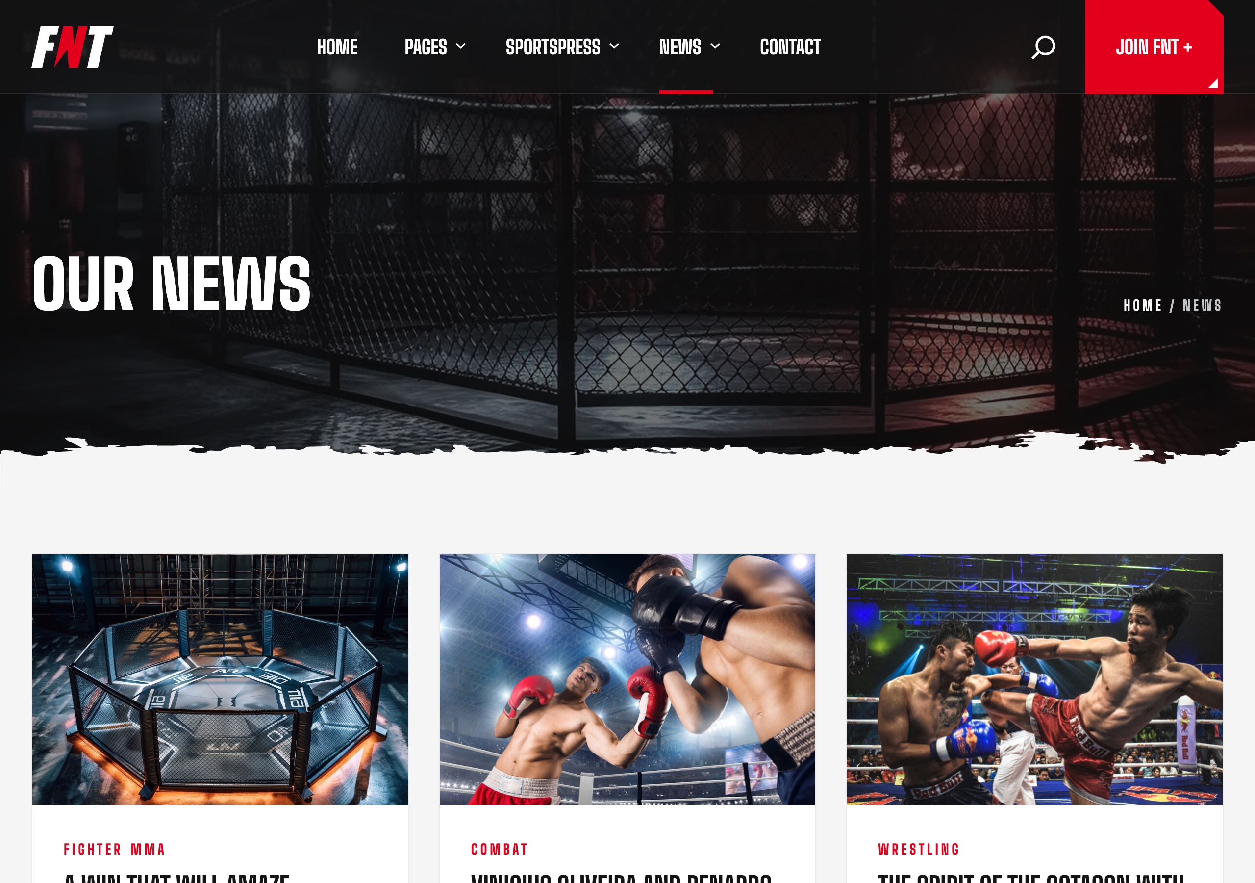 FNT news page