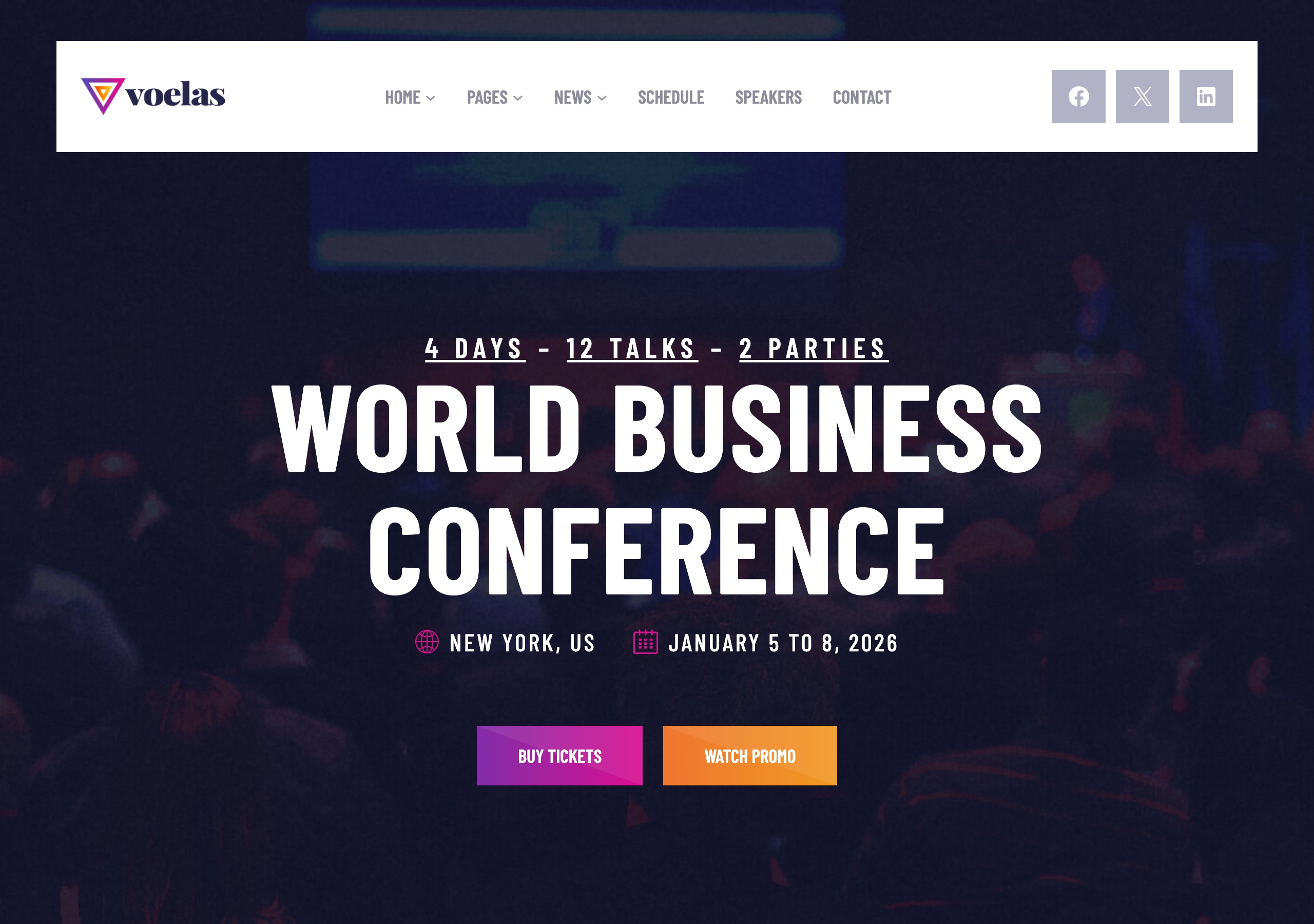 Voelas second homepage
