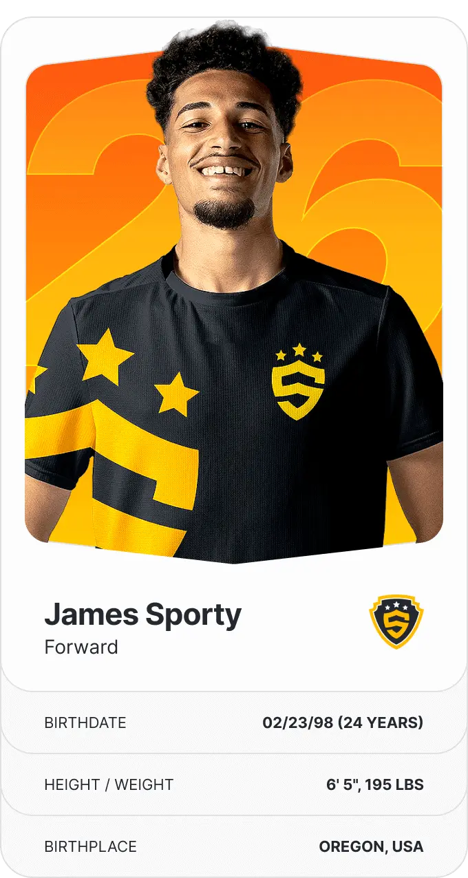 Player card