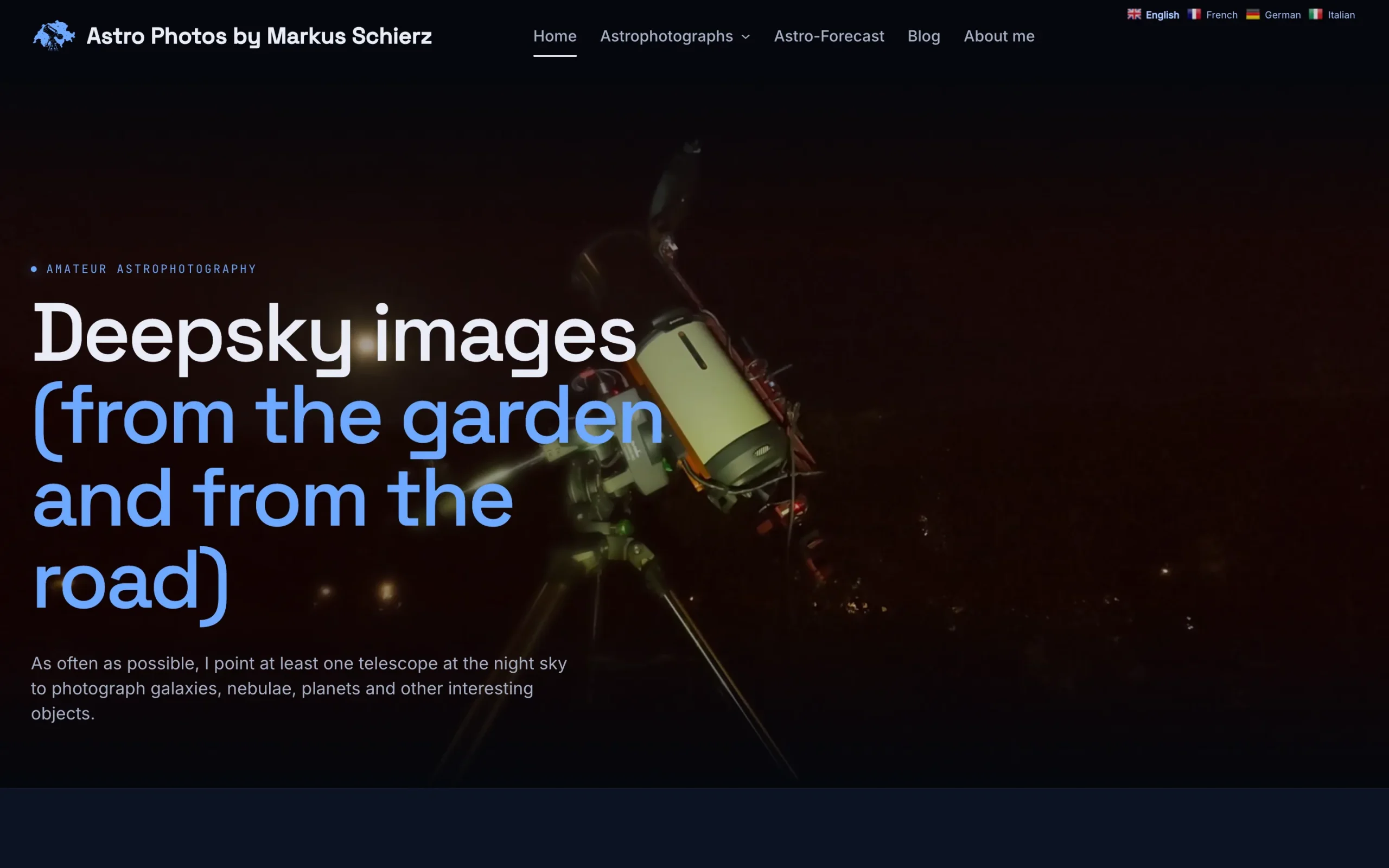 Astro Photos by Markus Schierz
